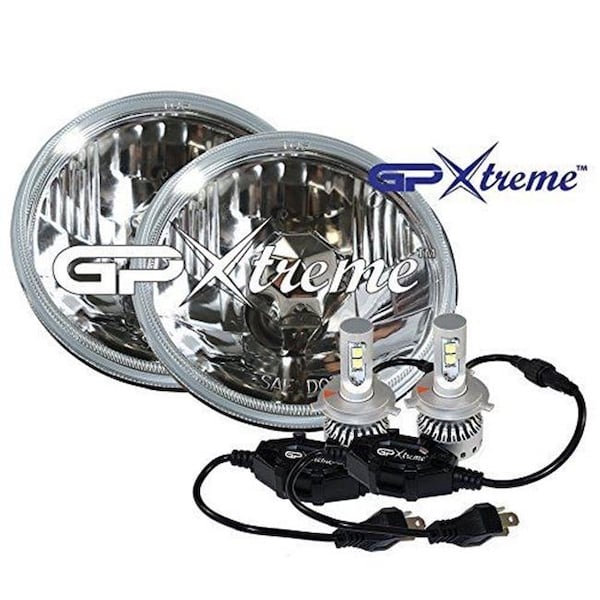 Gp-Xtreme GP-H4-Cr-HL-VIII H4 8000Lm Cree LED Kit for Head; Fog & Day Time Running Lights GP-H4-Cr-HL-VIII - main